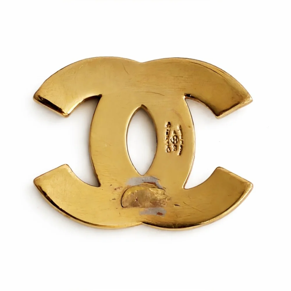 Chanel Coco Mark Pink Rhinestone Pendant